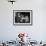 Claire Shorrock Giving Ice Cream Party with Pet Dog and Raccoon-null-Framed Photographic Print displayed on a wall