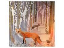 Stag of Winter-Claire Westwood-Art Print