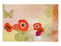 Poppy dance-Claire Westwood-Art Print