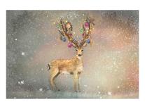 Stag of Winter-Claire Westwood-Art Print