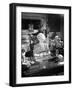 Clairvoyant Woman Reading Cards-David Scherman-Framed Photographic Print
