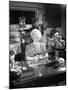 Clairvoyant Woman Reading Cards-David Scherman-Mounted Photographic Print