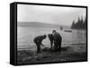 Clam Digging, 1915-null-Framed Stretched Canvas