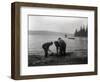 Clam Digging, 1915-null-Framed Premium Giclee Print