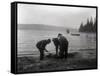 Clam Digging, 1915-null-Framed Stretched Canvas