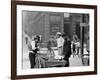 Clam Seller in Mulberry Bend, N.Y.-null-Framed Photo