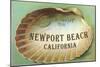 Clam Shell Souvenir from Newport Beach, California-null-Mounted Art Print