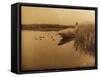 Clamath Marsh, 1898-Edward S. Curtis-Framed Stretched Canvas