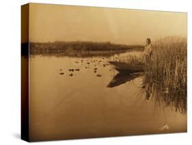 Clamath Marsh, 1898-Edward S. Curtis-Stretched Canvas