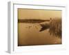 Clamath Marsh, 1898-Edward S. Curtis-Framed Giclee Print