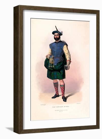 Clan Donchadh of Mar-R.r. Mcian-Framed Art Print