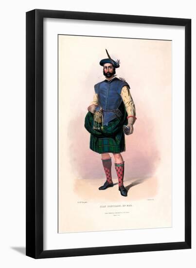 Clan Donchadh of Mar-R.r. Mcian-Framed Art Print