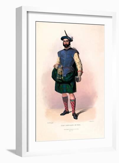 Clan Donchadh of Mar-R.r. Mcian-Framed Art Print