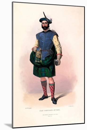 Clan Donchadh of Mar-R.r. Mcian-Mounted Art Print