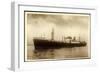 Clan Macdougall, View of a Steamer-null-Framed Giclee Print