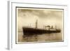 Clan Macdougall, View of a Steamer-null-Framed Giclee Print