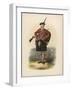 Clan Shaw with a Gun-null-Framed Art Print