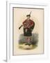 Clan Shaw with a Gun-null-Framed Art Print