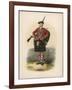 Clan Shaw with a Gun-null-Framed Art Print