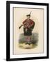 Clan Shaw with a Gun-null-Framed Art Print