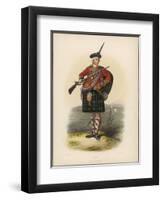 Clan Shaw with a Gun-null-Framed Art Print