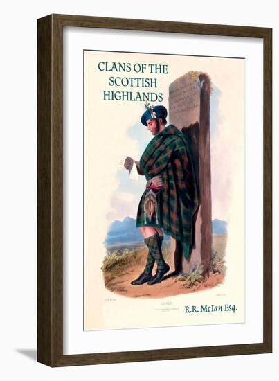 Clans of the Scottish Highlands-null-Framed Art Print