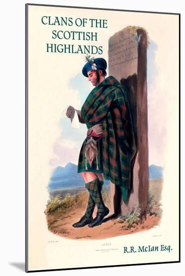 Clans of the Scottish Highlands-null-Mounted Art Print