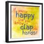 Clap Your Hands 1-Lauren Gibbons-Framed Art Print