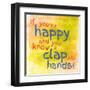 Clap Your Hands 1-Lauren Gibbons-Framed Art Print