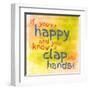 Clap Your Hands 1-Lauren Gibbons-Framed Art Print