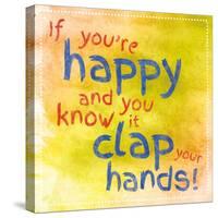 Clap Your Hands 1-Lauren Gibbons-Stretched Canvas