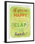Clap-Erin Clark-Framed Giclee Print