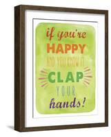 Clap-Erin Clark-Framed Giclee Print