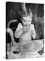 Clapp's Baby Food Company Staging a Child's party-Cornell Capa-Stretched Canvas