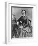 Clara Barton (1821-191), Founder of the American Branch of the Red Cross-null-Framed Giclee Print