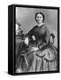 Clara Barton (1821-191), Founder of the American Branch of the Red Cross-null-Framed Stretched Canvas