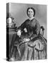 Clara Barton (1821-191), Founder of the American Branch of the Red Cross-null-Stretched Canvas