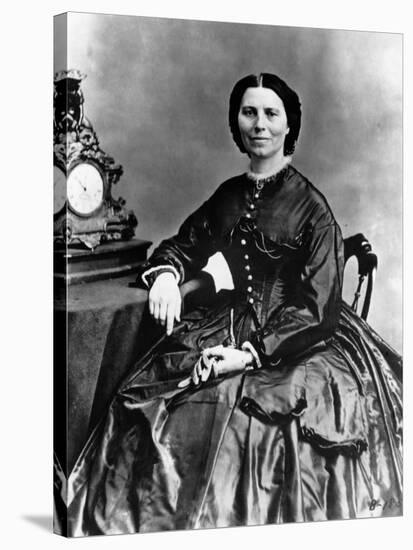 Clara Barton, American Humanitarian-Science Source-Stretched Canvas