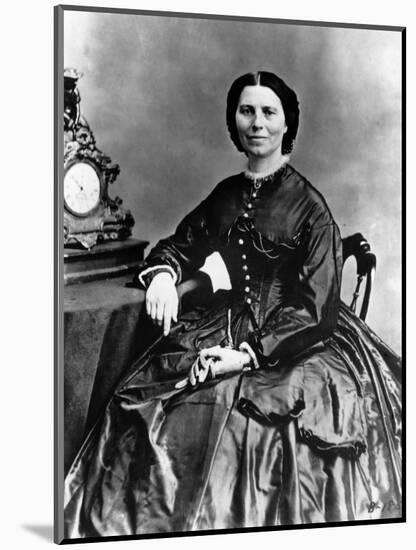 Clara Barton, American Humanitarian-Science Source-Mounted Giclee Print