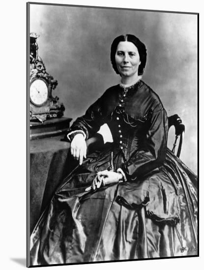 Clara Barton, American Humanitarian-Science Source-Mounted Giclee Print