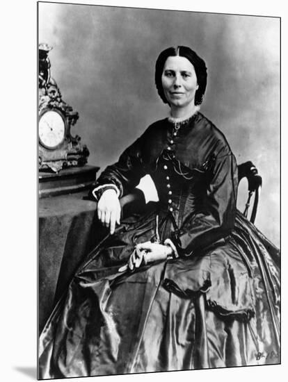 Clara Barton, American Humanitarian-Science Source-Mounted Giclee Print