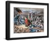 Clara Barton Tending Wounded During the American Civil War-American School-Framed Giclee Print