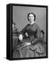 Clara Barton-Mathew Brady-Framed Stretched Canvas