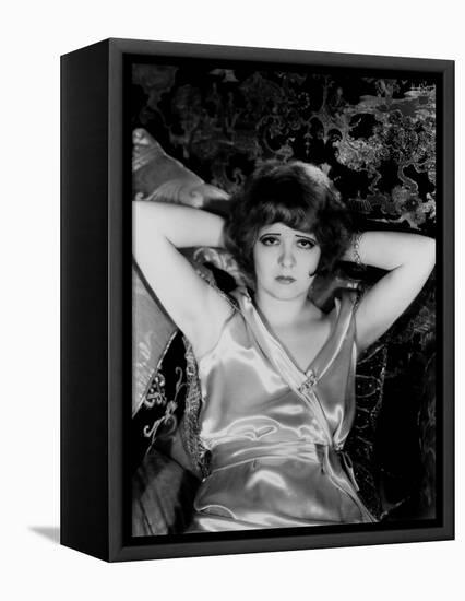 Clara Bow (1905-1965) 1930 (b/w photo)-null-Framed Stretched Canvas