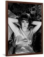 Clara Bow (1905-1965) 1930 (b/w photo)-null-Framed Photo