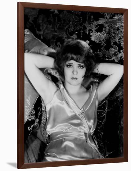 Clara Bow (1905-1965) 1930 (b/w photo)-null-Framed Photo