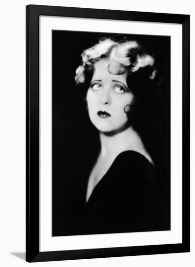 Clara Bow, American Actress-Science Source-Framed Giclee Print