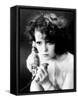 Clara Bow. "The Wild Party" 1929, Directed by Dorothy Arzner-null-Framed Stretched Canvas