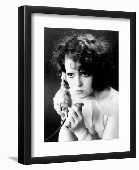 Clara Bow. "The Wild Party" 1929, Directed by Dorothy Arzner-null-Framed Photographic Print