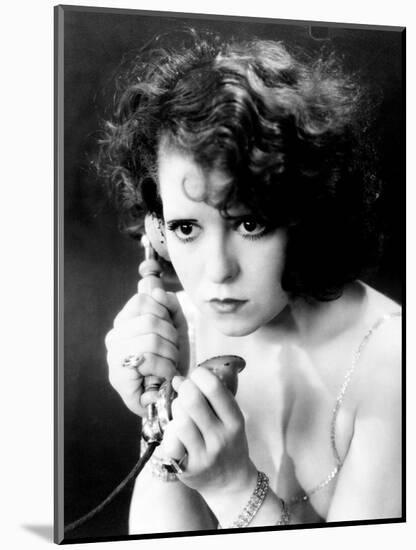 Clara Bow. "The Wild Party" 1929, Directed by Dorothy Arzner-null-Mounted Photographic Print